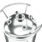 Load image into Gallery viewer, 314 L, Jacketed Vertical Storage Tank ASME Certificate, 250 PSI
