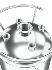 Load image into Gallery viewer, 314 L, Jacketed Vertical Storage Tank ASME Certificate, 250 PSI
