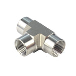 Load image into Gallery viewer, Female NPT 3 Way Tee Fittings Stainless Steel 304
