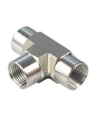 Load image into Gallery viewer, Female NPT 3 Way Tee Fittings Stainless Steel 304
