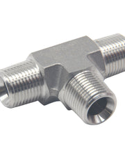 Load image into Gallery viewer, Male NPT 3 Way Tee Fittings Stainless Steel 304
