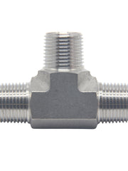 Load image into Gallery viewer, Male NPT 3 Way Tee Fittings Stainless Steel 304
