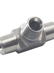 Load image into Gallery viewer, Male NPT 3 Way Tee Fittings Stainless Steel 304
