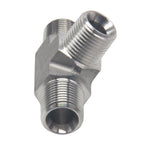 Load image into Gallery viewer, Male NPT 3 Way Tee Fittings Stainless Steel 304
