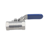 Load image into Gallery viewer, One Piece Ball Valve NPT Female x NPT Female 1000 PSI Stainless Steel 304
