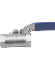 Load image into Gallery viewer, One Piece Ball Valve NPT Female x NPT Female 1000 PSI Stainless Steel 304