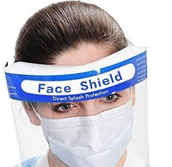 Full Face Protective Face Shields, 2 PCs
