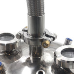 Load image into Gallery viewer, 1.5&quot; Tri Clamp Stainless Braided Hose 300 PSI
