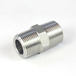Load image into Gallery viewer, Male NPT to Male NPT Adapter Hex Nipple - Multiple Sizes Stainless Steel 304
