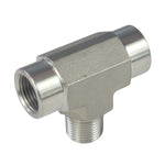 Load image into Gallery viewer, FORGED Pipe Fitting Street Tee FNPT x MNPT x FNPT Stainless Steel 304
