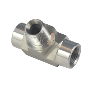 FORGED Pipe Fitting Street Tee FNPT x MNPT x FNPT Stainless Steel 304