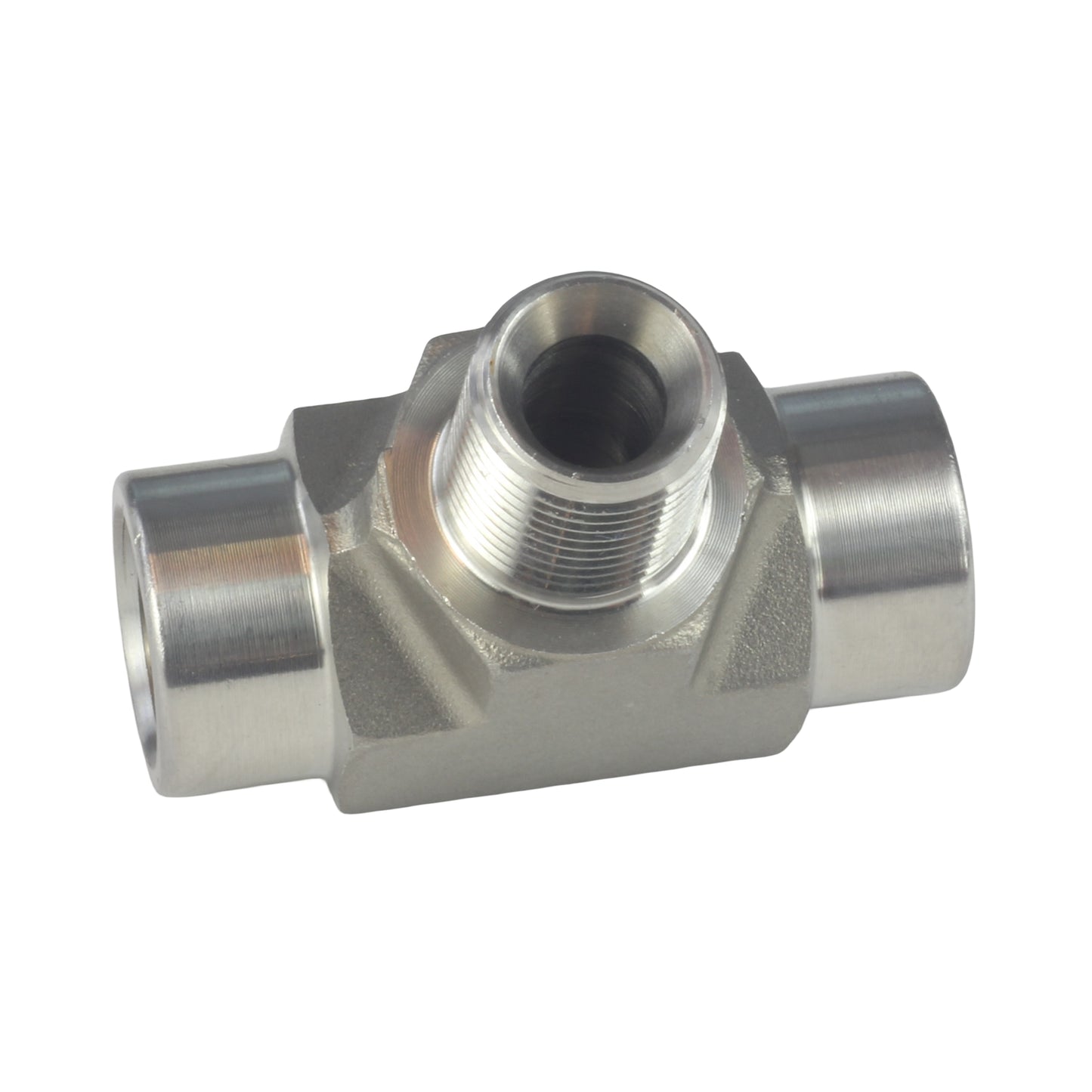 FORGED Pipe Fitting Street Tee FNPT x MNPT x FNPT Stainless Steel 304