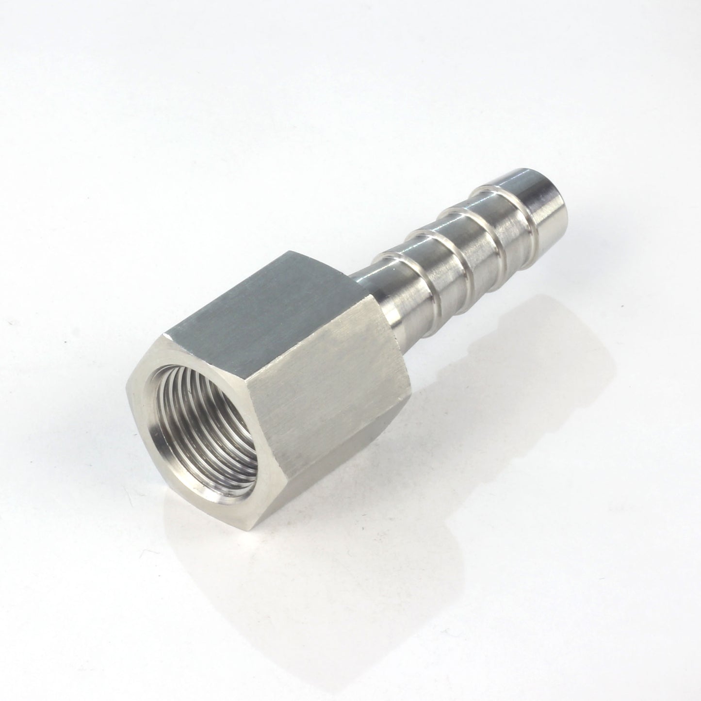 Hose Barb to NPT Female Adapter Stainless Steel 304