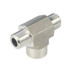 Load image into Gallery viewer, FORGED Pipe Fitting Street Tee MNPT x FNPT x MNPT Stainless Steel 304
