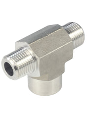 Load image into Gallery viewer, FORGED Pipe Fitting Street Tee MNPT x FNPT x MNPT Stainless Steel 304
