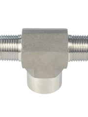 Load image into Gallery viewer, FORGED Pipe Fitting Street Tee MNPT x FNPT x MNPT Stainless Steel 304
