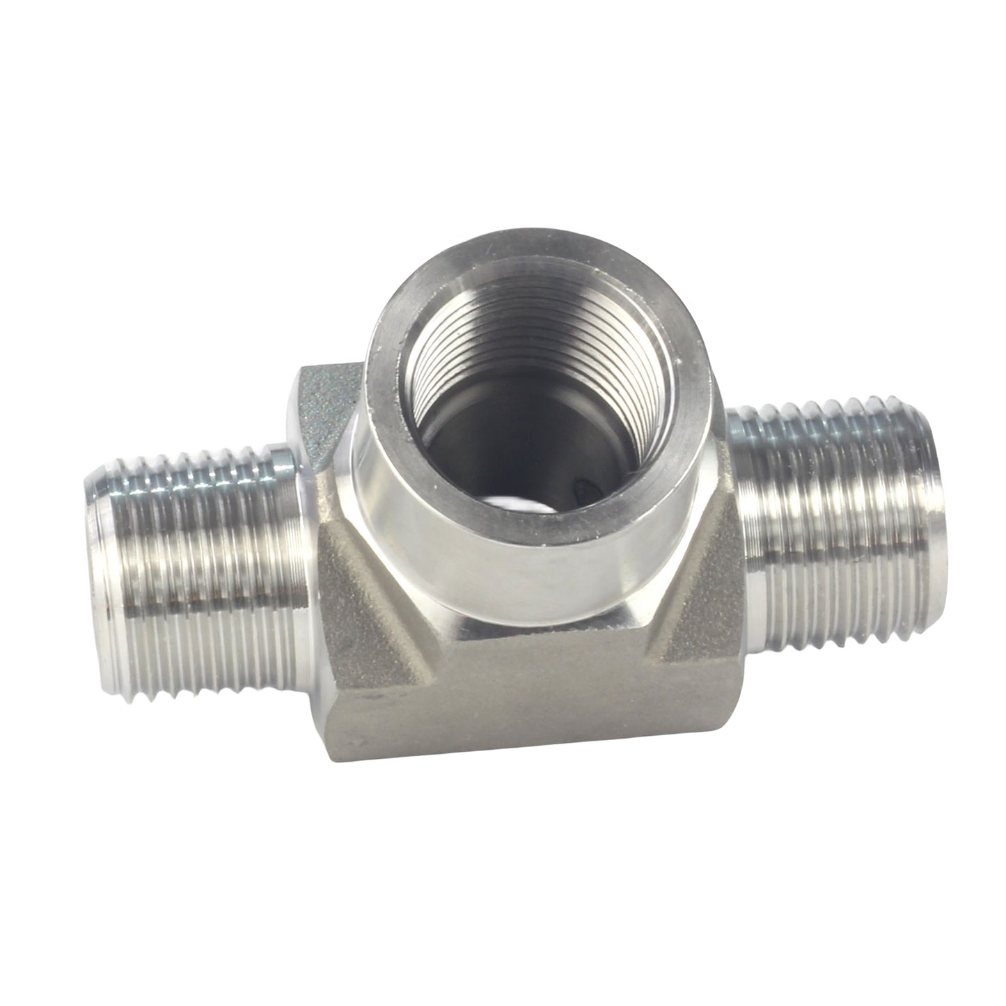 FORGED Pipe Fitting Street Tee MNPT x FNPT x MNPT Stainless Steel 304
