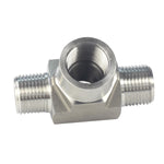 Load image into Gallery viewer, FORGED Pipe Fitting Street Tee MNPT x FNPT x MNPT Stainless Steel 304
