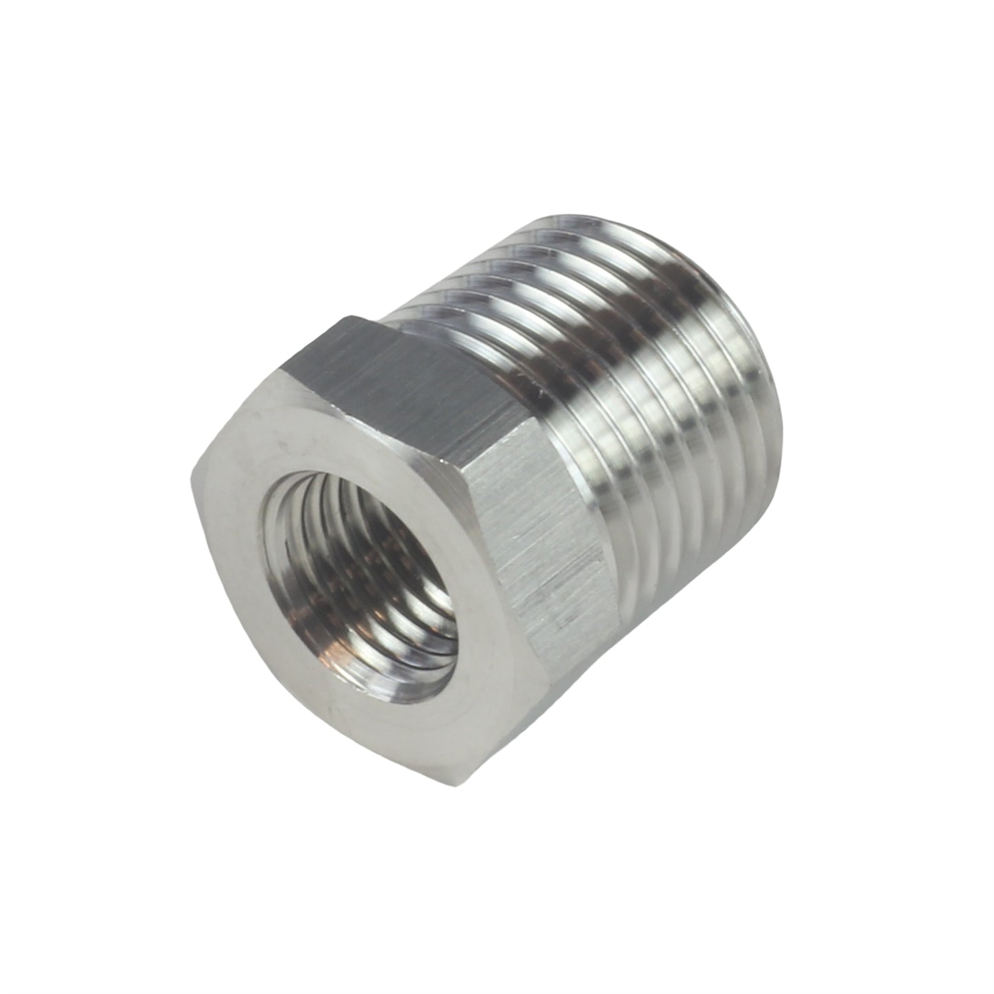 Male NPT to Female NPT Hex Reducing Bushing Stainless Steel 304