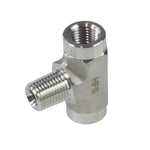 Load image into Gallery viewer, FORGED Pipe Fitting Street Tee FNPT x MNPT x FNPT Stainless Steel 304
