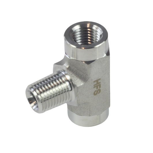 FORGED Pipe Fitting Street Tee FNPT x MNPT x FNPT Stainless Steel 304