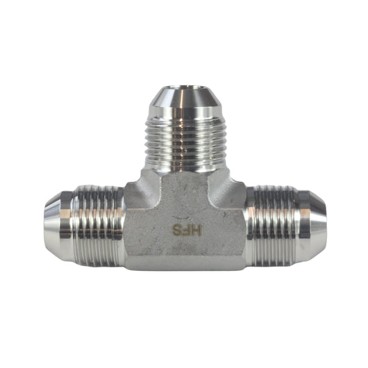 Male JIC 3 Way Tee Fittings Stainless Steel 304