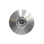 Load image into Gallery viewer, 1.5&quot; Tri Clamp Flat Lid w/ 1/4&quot; Female NPT, 1&quot; Spray Ball
