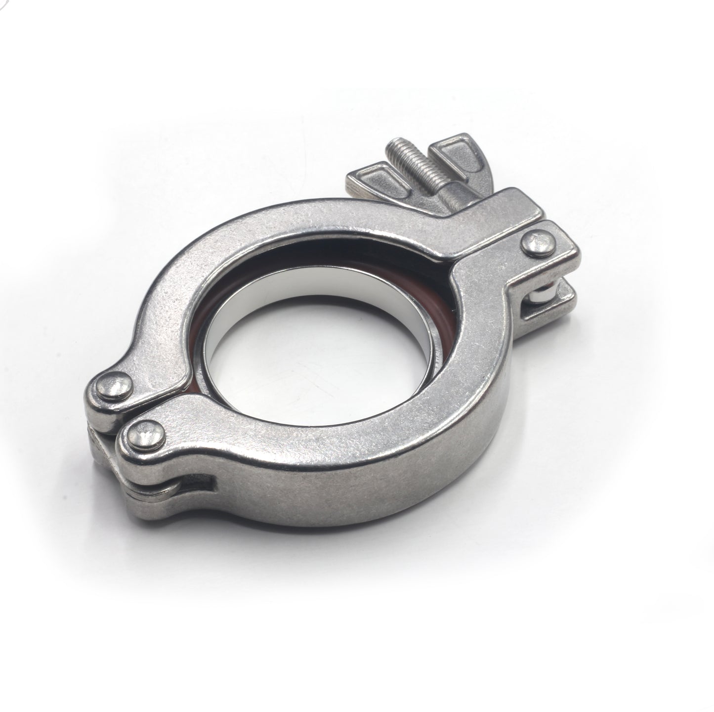 ISO-KF Flange Quick Clamp Wing Nut with Centering O-Ring Stainless Steel