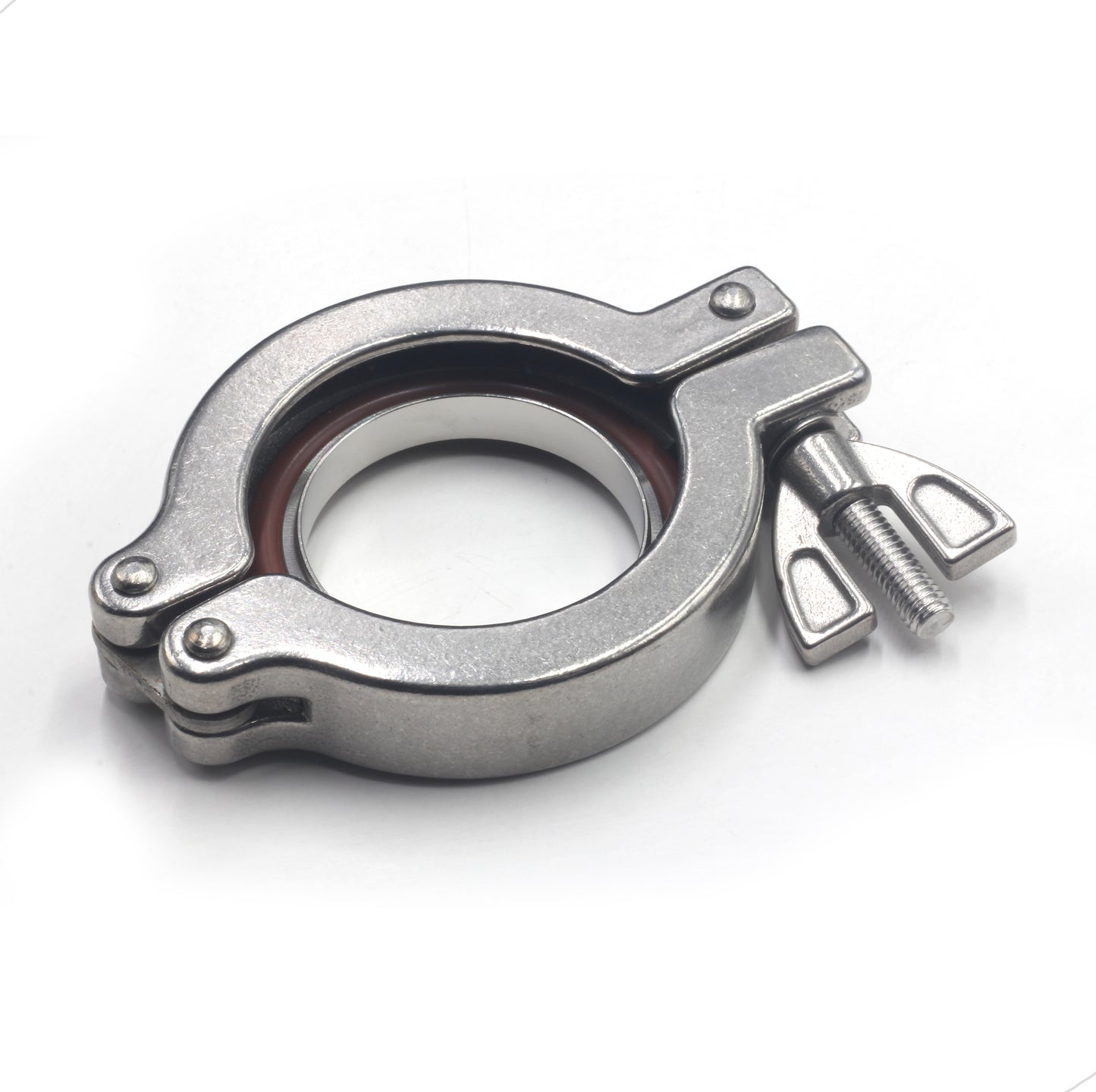 ISO-KF Flange Quick Clamp Wing Nut with Centering O-Ring Stainless Steel