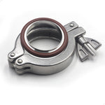 Load image into Gallery viewer, ISO-KF Flange Quick Clamp Wing Nut with Centering O-Ring Stainless Steel
