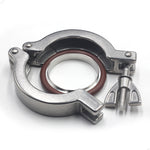 Load image into Gallery viewer, ISO-KF Flange Quick Clamp Wing Nut with Centering O-Ring Stainless Steel
