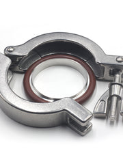 Load image into Gallery viewer, ISO-KF Flange Quick Clamp Wing Nut with Centering O-Ring Stainless Steel