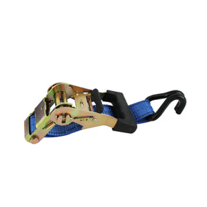 4pcs 1-1/2" x 15ft Heavy Duty Ratchet Cargo Tie Down Straps 3000 lbs