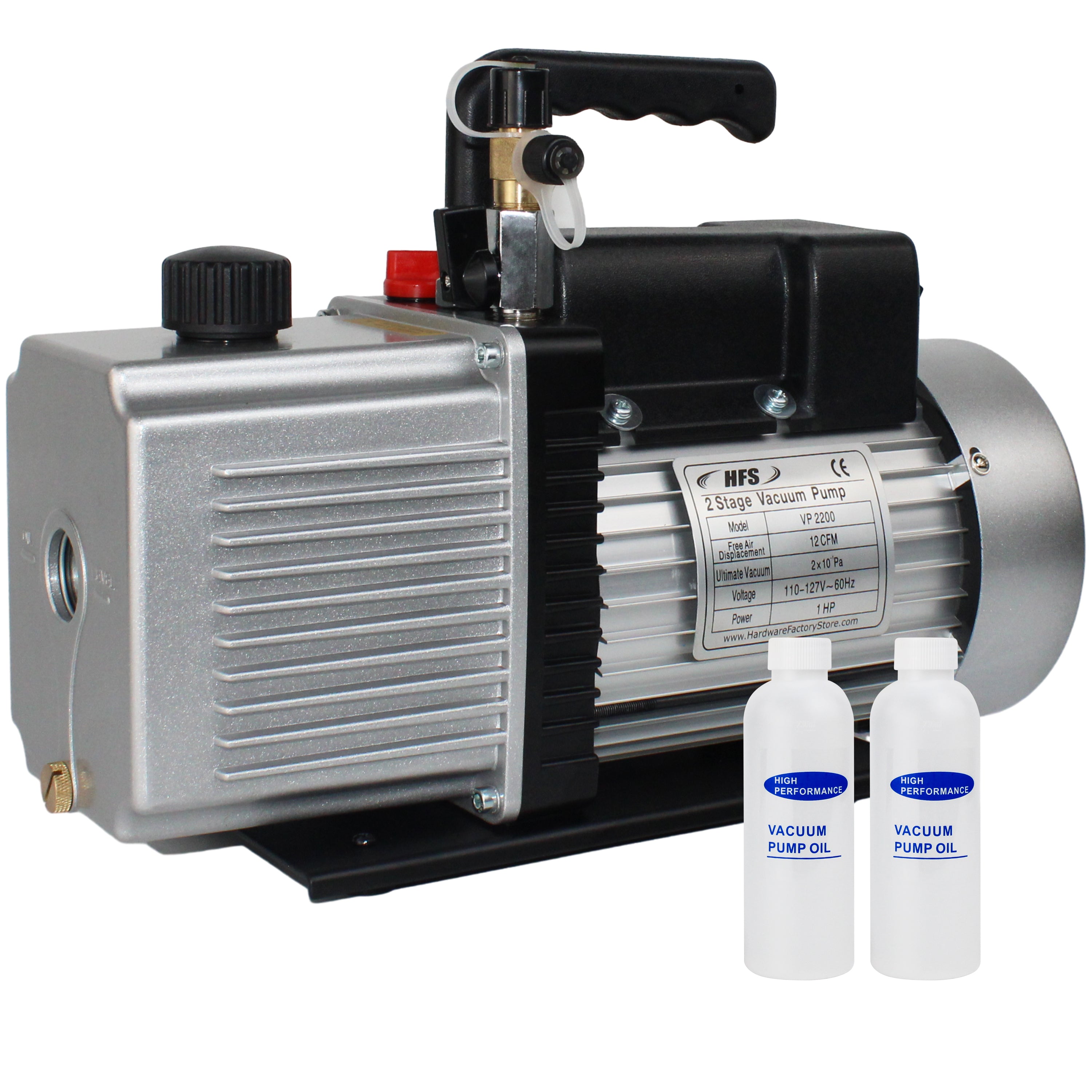 12CFM Dual Stage Vacuum Pump VP2200 | ShopHFS