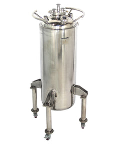 160 L, (175 lbs. Refrigerant), ASME Certified Jacketed Storage Vessel With Condenser