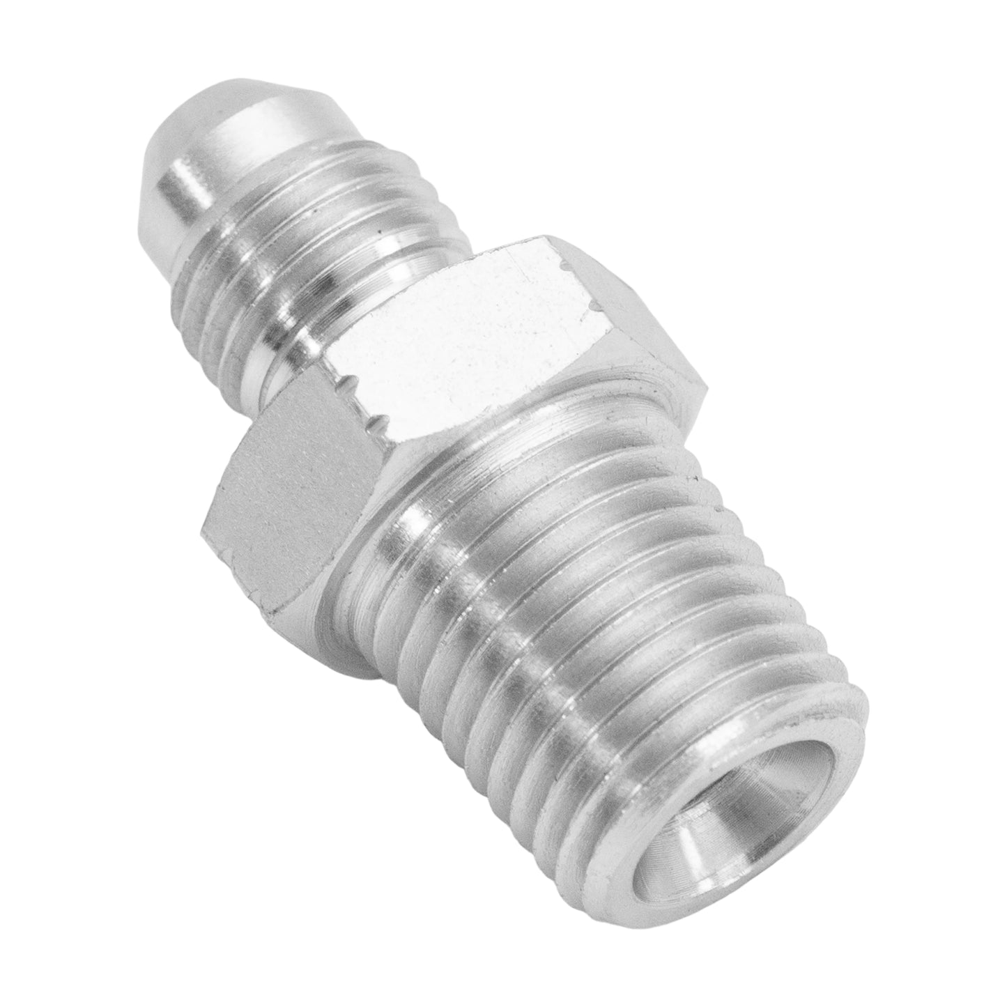 4PCS 1/4" NPT Male to 1/4" JIC Male Flared Tube Fitting Carbon Steel