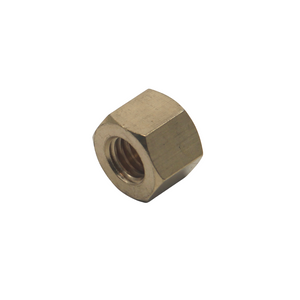 Thread Hex Nuts 3/8"-16, Solid Brass Hex Nut (25PCS/Pack)