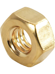 Load image into Gallery viewer, Thread Hex Nuts 1/4&quot;-20, Solid Brass Hex Nut (50 Pack)
