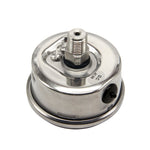 Load image into Gallery viewer, HFS 2.5&quot; Dry Utility Vacuum Gauge 1/4&quot; NPT Center Mount; -30HG/0PSI Back Mount
