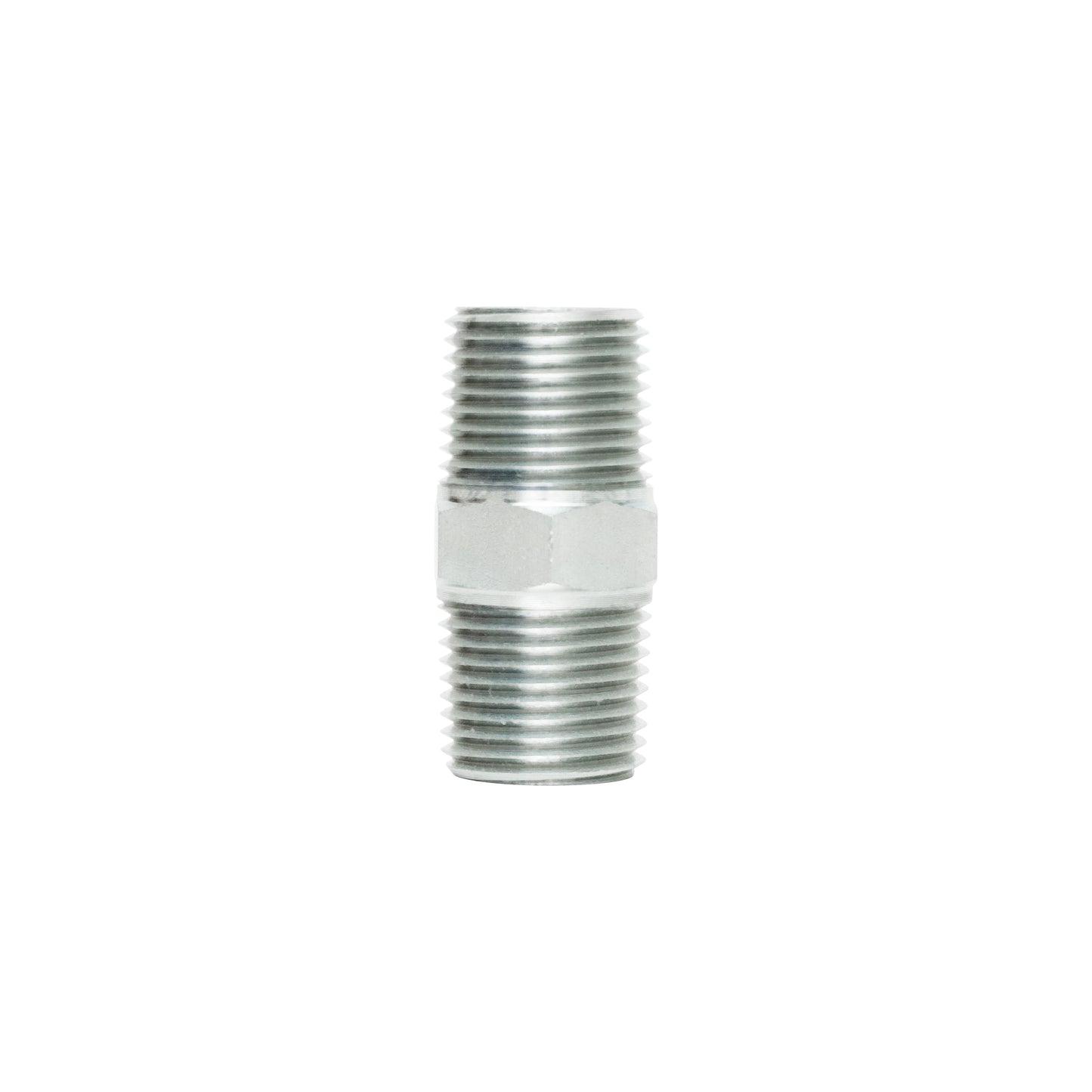 10PCS NPT Male Threaded Hex Nipple Adapter Pipe Fitting Carbon Steel