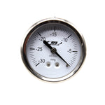 Load image into Gallery viewer, HFS 2.5&quot; Dry Utility Vacuum Gauge 1/4&quot; NPT Center Mount; -30HG/0PSI Back Mount

