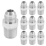 Load image into Gallery viewer, 10PCS 1/2" NPT Male to 1/2" JIC Male Flared Tube Fitting Carbon Steel
