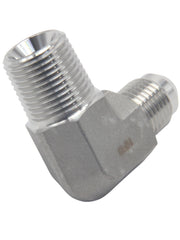 Load image into Gallery viewer, JIC Male to NPT Male Pipe 90 ° Elbow Stainless Steel 304
