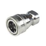 Load image into Gallery viewer, Valved Quick Disconnect 1500 PSI, Female x FNPT 1/2 in
