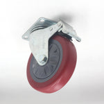 Load image into Gallery viewer, 5-Inch Swivel Plate Caster Wheels Set of 4 with 1500lbs Loads Capacity
