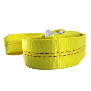 4.5 Ton Polyester Tow Strap Rope 2 Hooks 10000lb Towing Recovery
