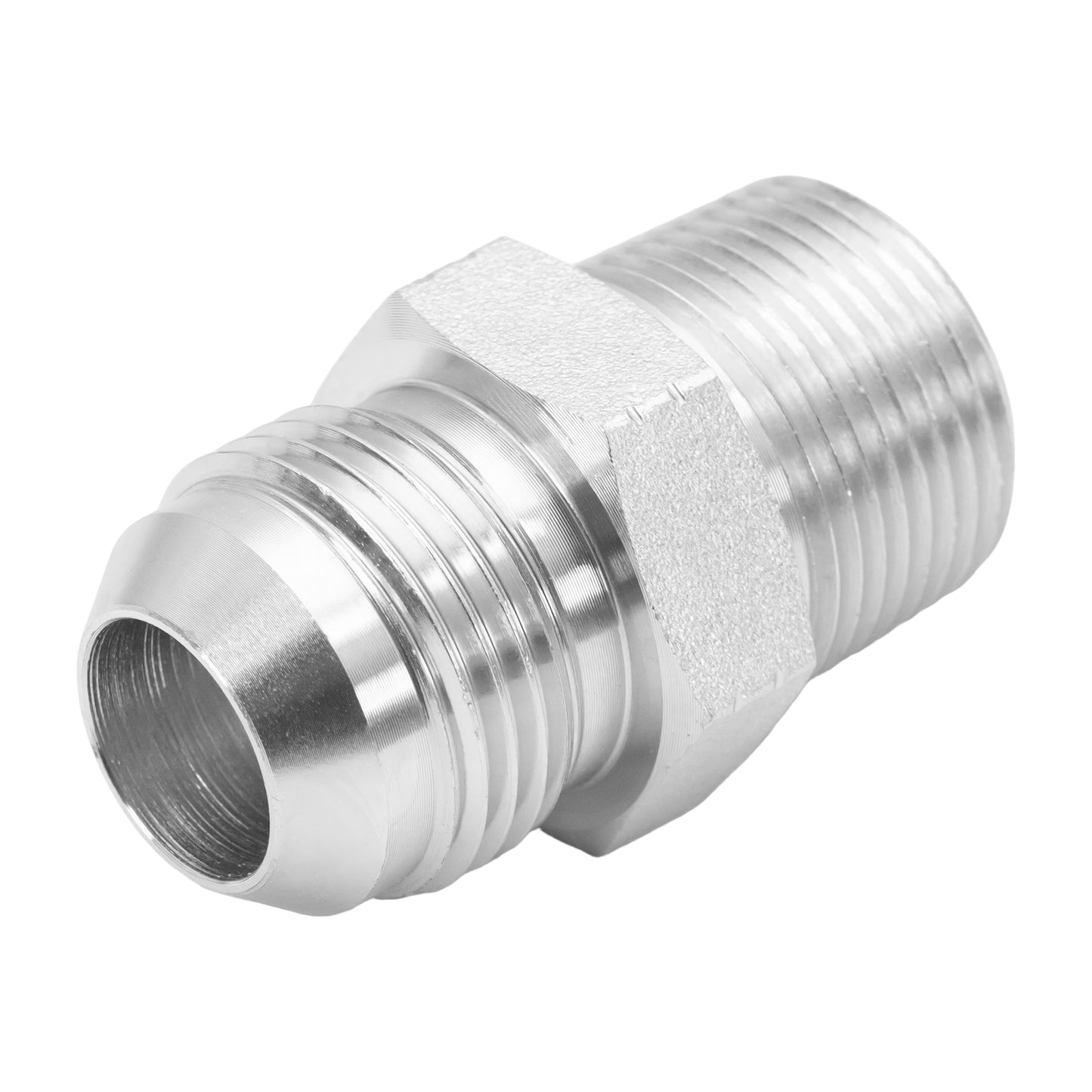 10PCS 3/4" NPT Male to 3/4" JIC Male Flared Tube Fitting Carbon Steel