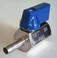 Hose Barb x Female NPT Ball Valve Stainless Steel 304