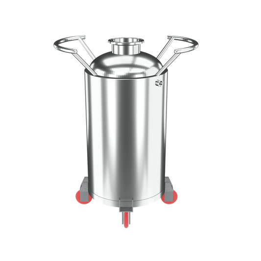 100 L, (110 lbs. Refrigerant), Jacketed Storage Vessel With Condenser