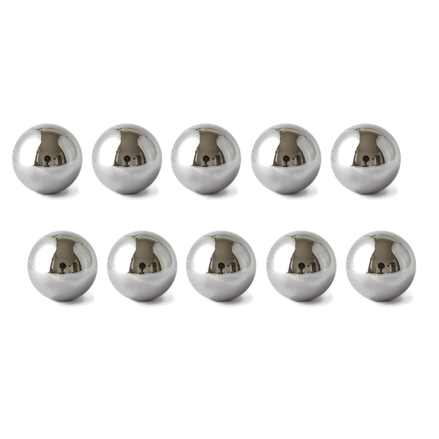 10 Pieces 1" Bracket Bike Loose Bearing Balls Chrome Steel